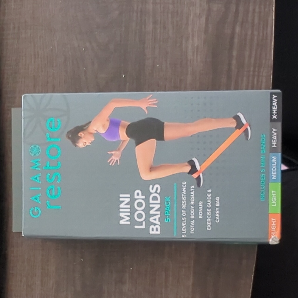 GAIAM Restore 5 Mini Loop Bands Set